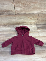 Ralph Lauren Full Zip Hoodie Maroon sz 3m