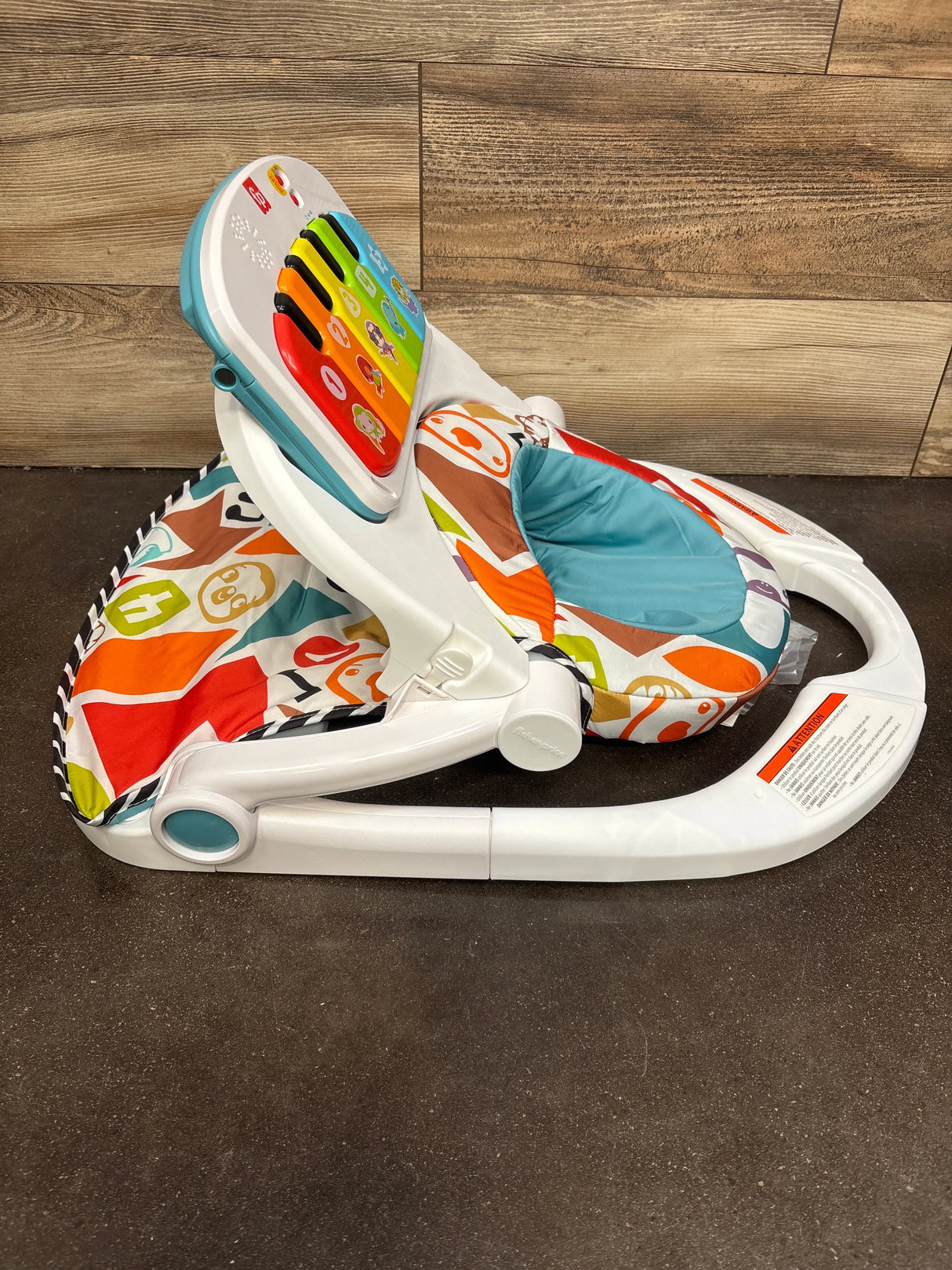 NEW Fisher Price Kick & Play Deluxe Sit-Me-Up Floor Seat - Me n Mommy To Be