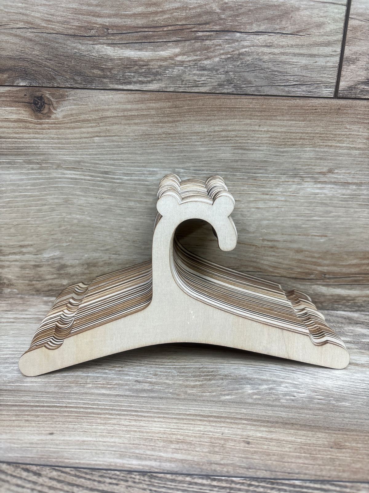 Vctitil 30pk Wooden Kids Hangers