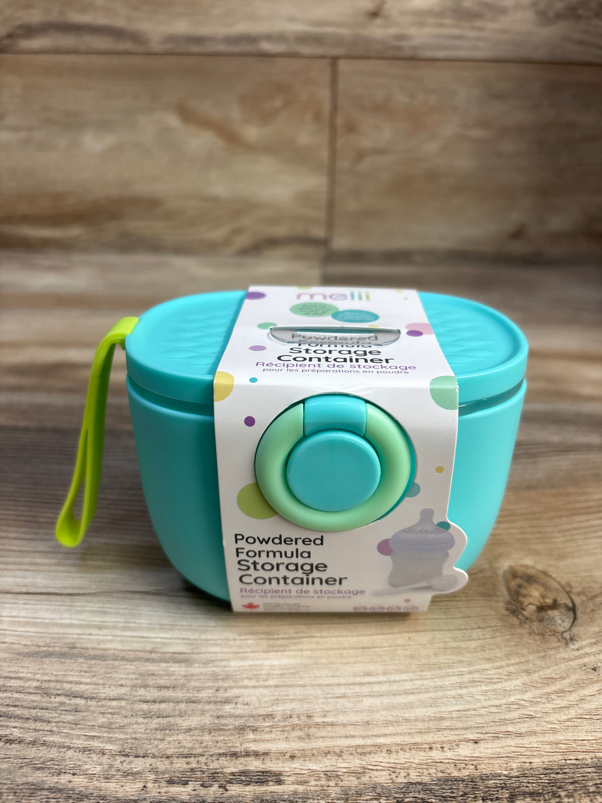 NEW Melii Powdered Formula Storage Container with Scoop 13.5oz