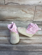 Stepping Stones Cowgirl Crib Boots Pink sz 4c