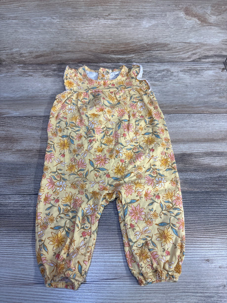 Carter's Floral Romper Yellow sz 6m - Me n Mommy To Be