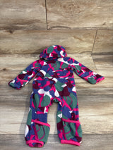 The North Face Glacier One-Piece Coverall Abstract Pink sz 3-6m