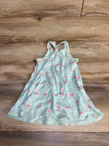 Cat & Jack Flamingo Tank Dress Blue sz 4T - Me n Mommy To Be