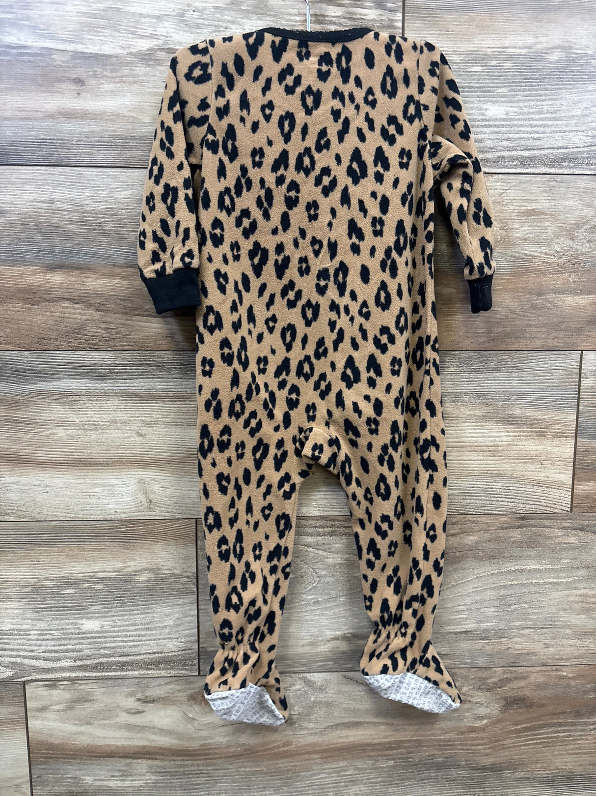Carter's Leopard Blanket Sleeper Brown sz 18m - Me n Mommy To Be