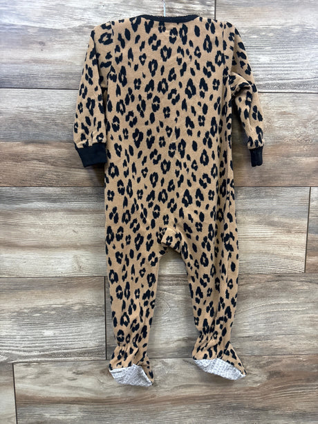 Carter's Leopard Blanket Sleeper Brown sz 18m - Me n Mommy To Be