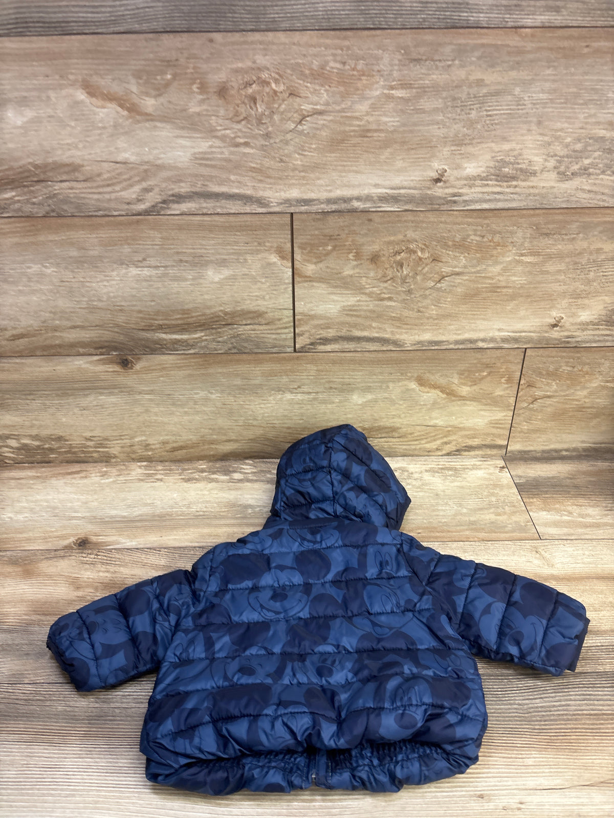 Baby Gap x Disney Mickey Mouse Puffer Jacket Navy sz 0-6m