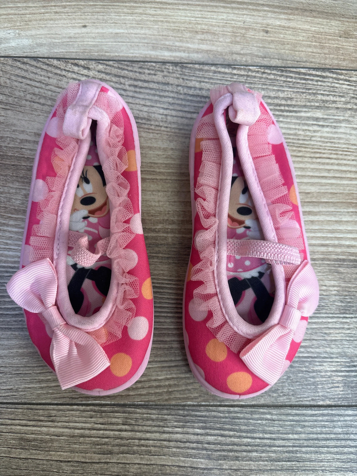 Disney Minnie Mouse Water Shoes Pink sz 6c
