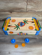 World Tech Toys Stitch Air Hockey Wooden Tabletop Game