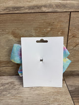 NEW Large Pastel Tie-Dye Hair Bow