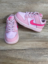 Nike Dunk Low TD 'Triple Pink' Sneakers sz 7c