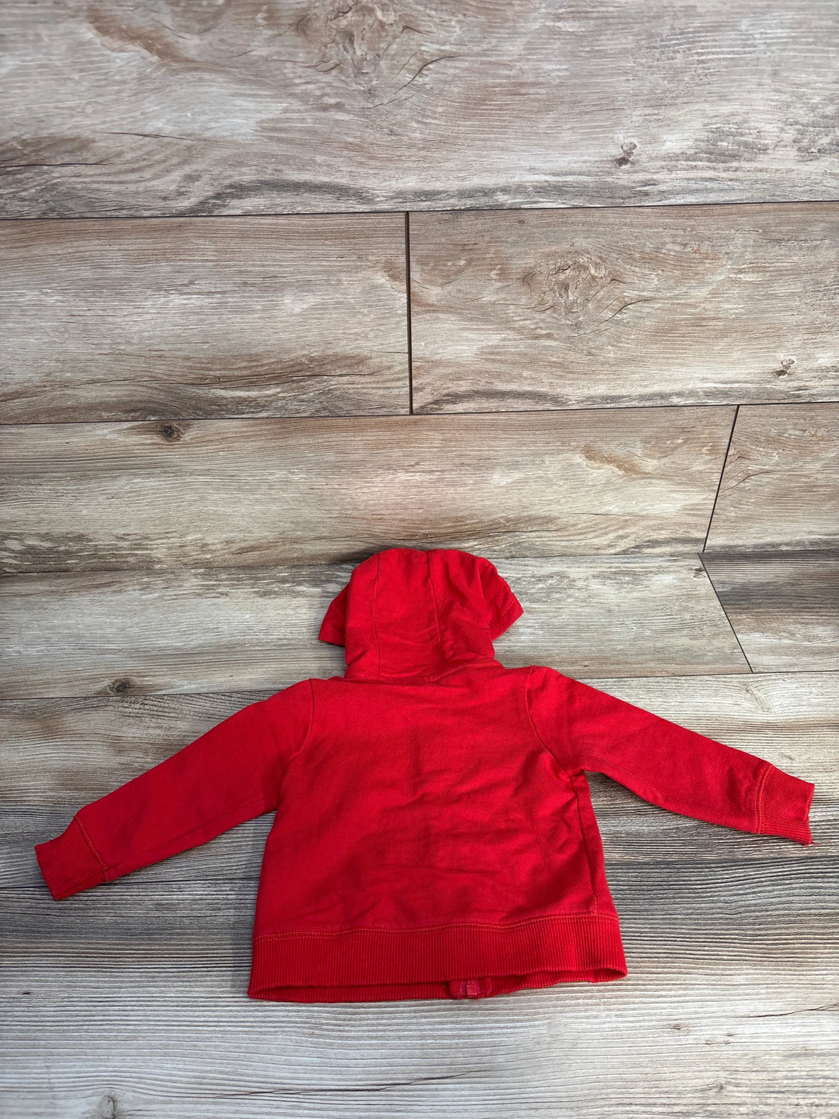 Carter's Super Cute Full Zip Hoodie Red sz 9m