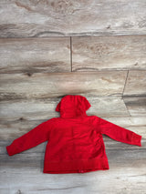 Carter's Super Cute Full Zip Hoodie Red sz 9m