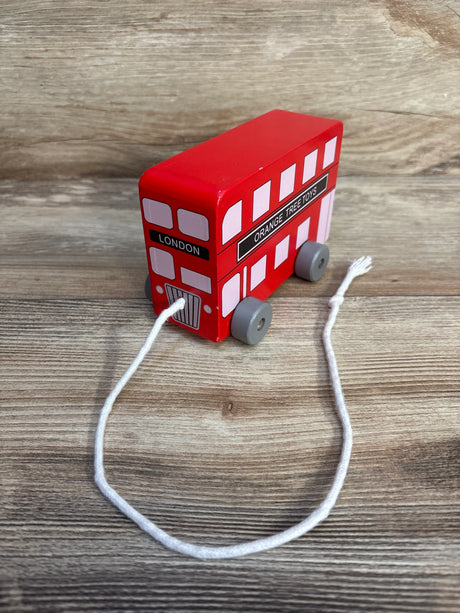 Orange Tree Toys London Bus Pull Along Toy - Me n Mommy To Be
