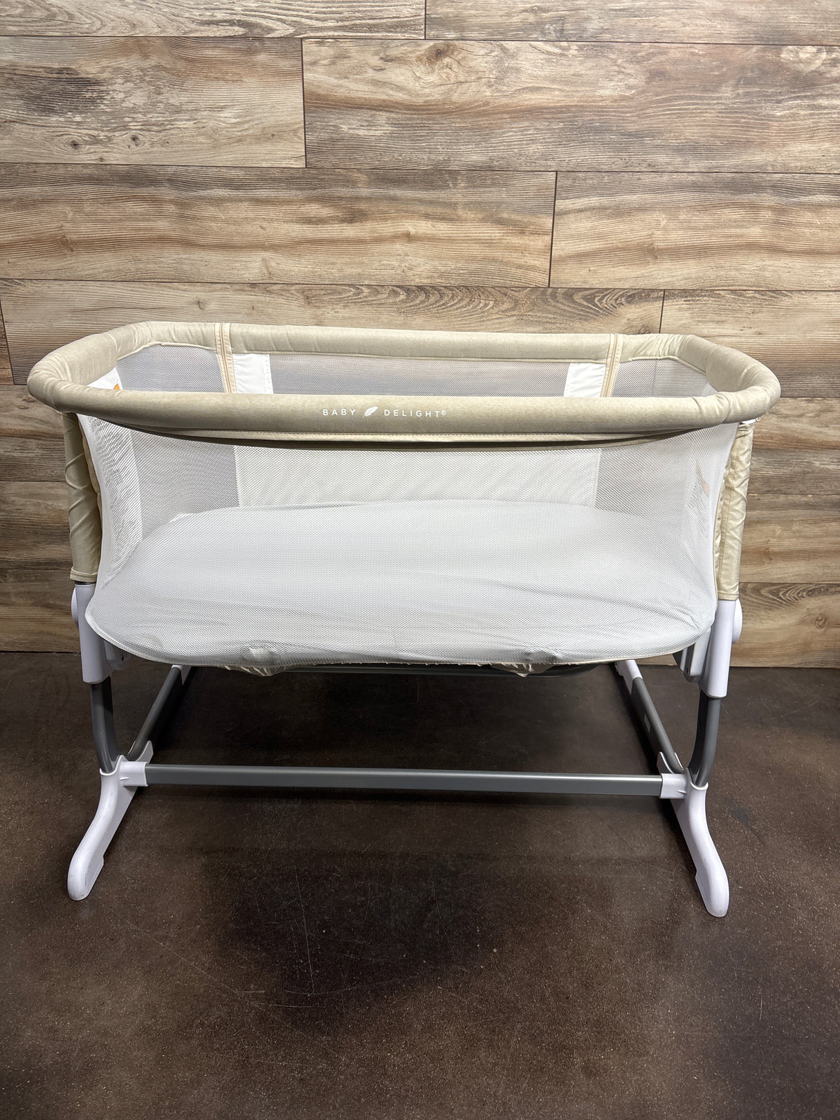 Baby Delight Beside Me Dreamer Bassinet - Organic Oat