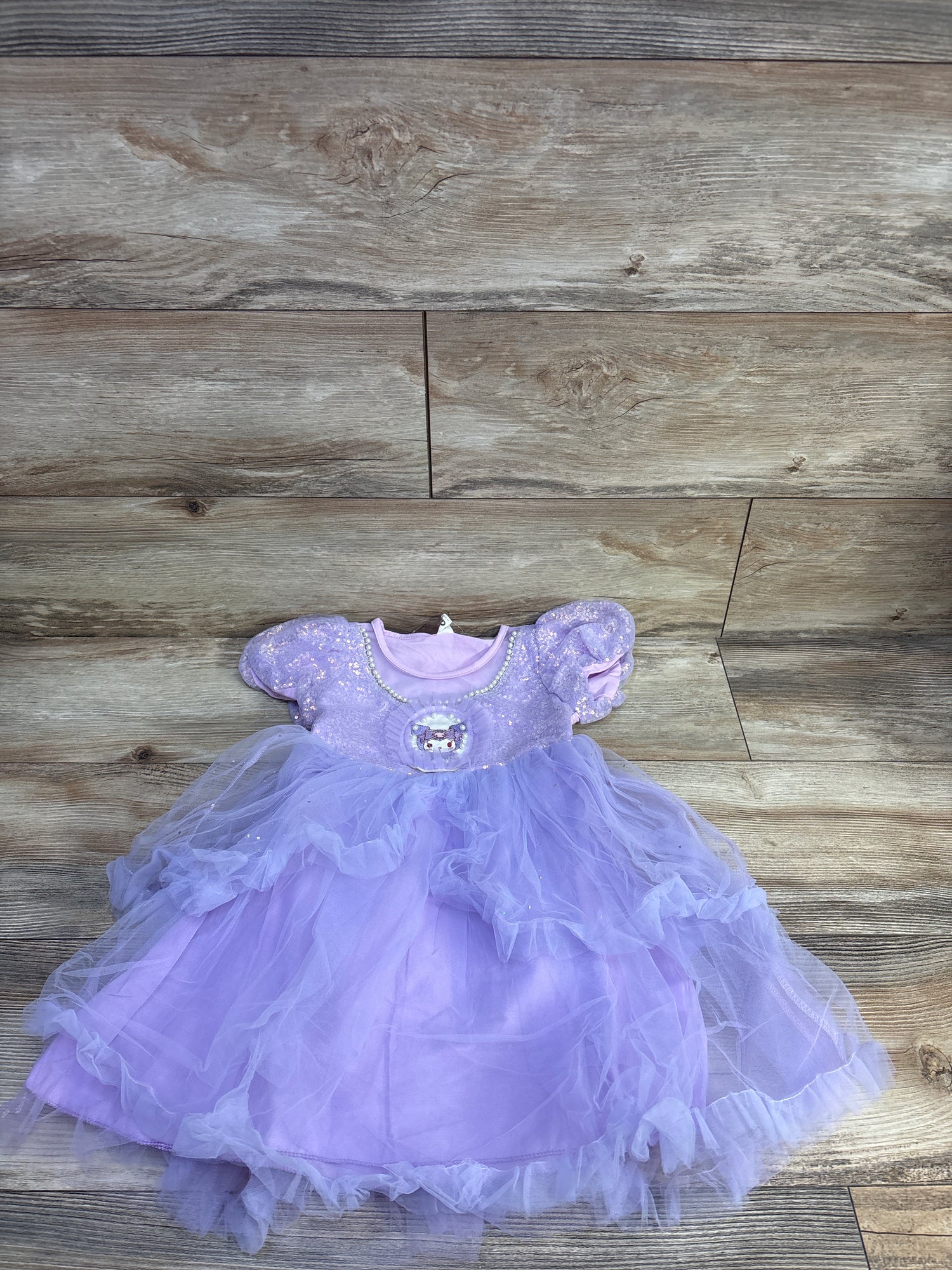 NEW aiyia Kuromi Melody Princess Dress Purple sz 5T