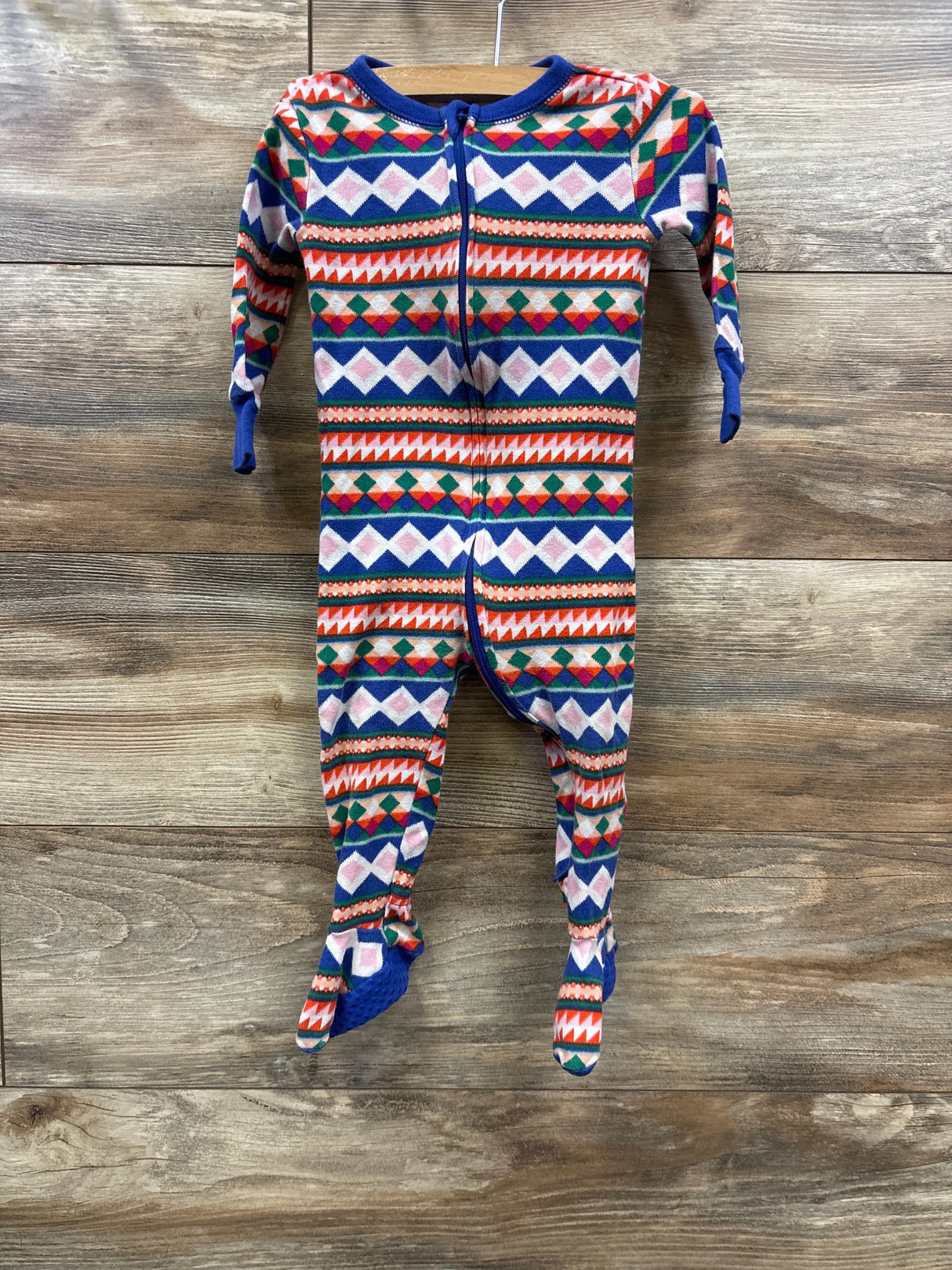 Old Navy Patterned Sleeper Multicolored sz 12-18m