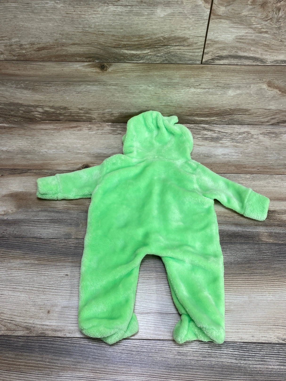 Stich Hooded Green Romper sz 0-3m