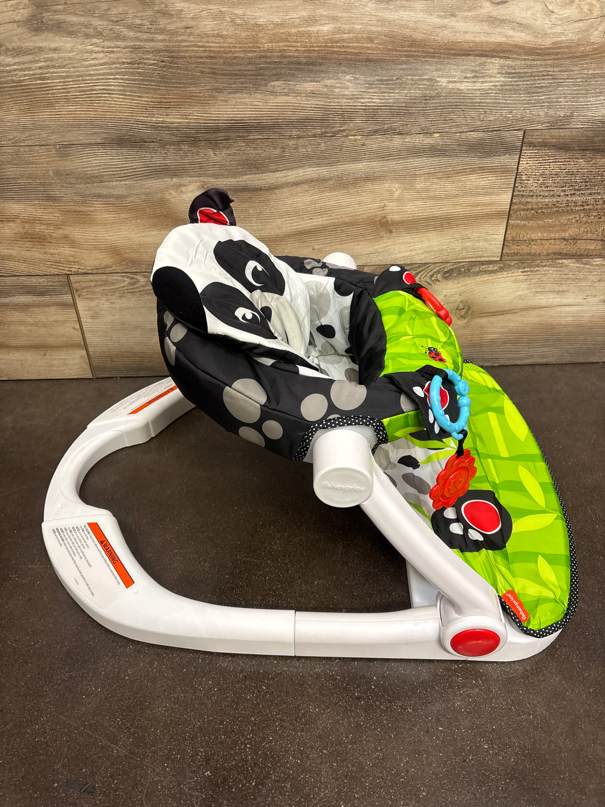 Fisher Price Sit-Me-Up Floor Seat in Panda Paws