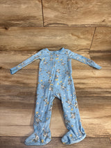 Disney Baby Mickey Mouse Sleeper Blue sz 9m