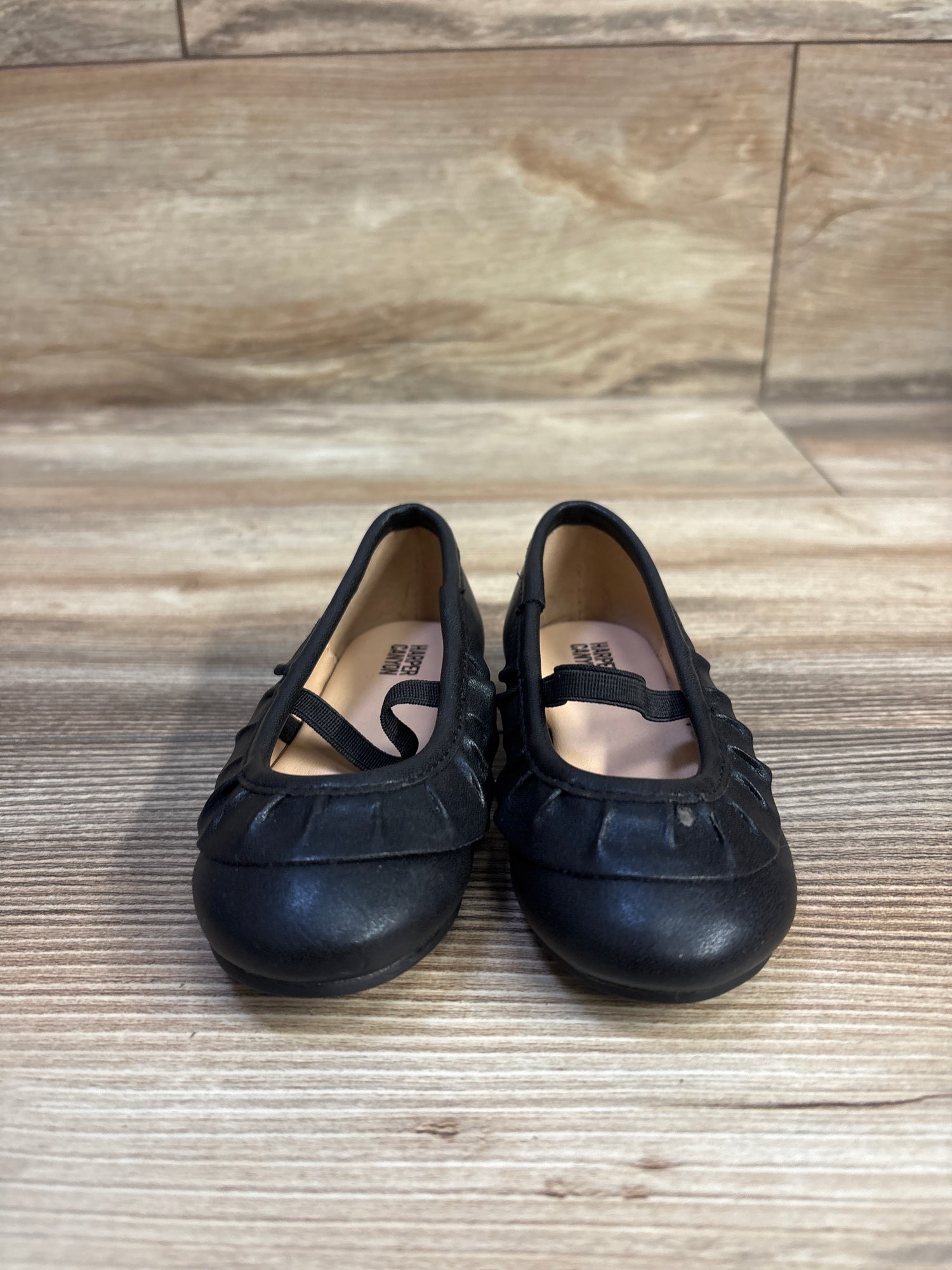 Harper Canyon Mary Jane Flats Black sz 6c