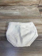 Little Navy Organic Knit Bloomers Cream sz 0-3m