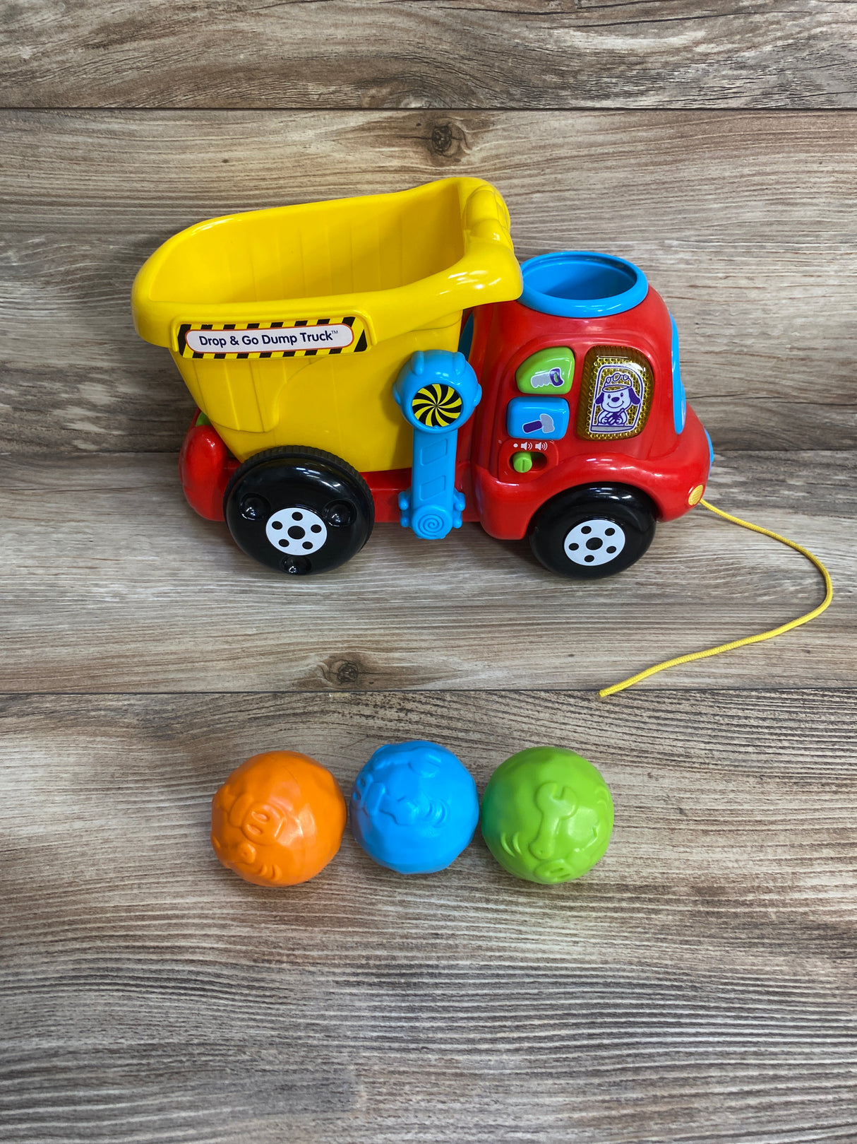 Vtech Drop & Go Dump Truck Red