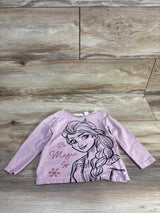 H&M Disney Frozen Elsa Long Sleeve Shirt Pink sz 2T