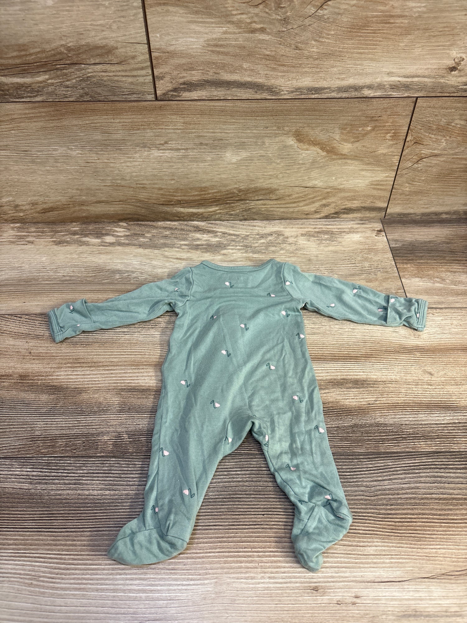 Child Of Mine Viscose Sleeper Green sz Preemie