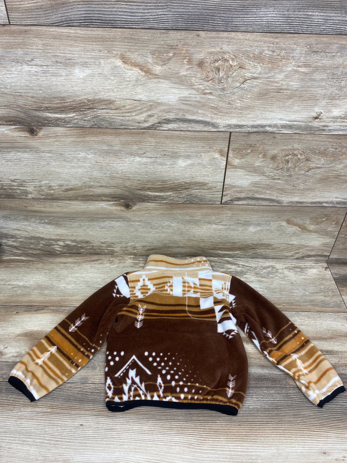 Cowboy Hardware Aztec Grande Polar Fleece Cadet Brown sz 2T