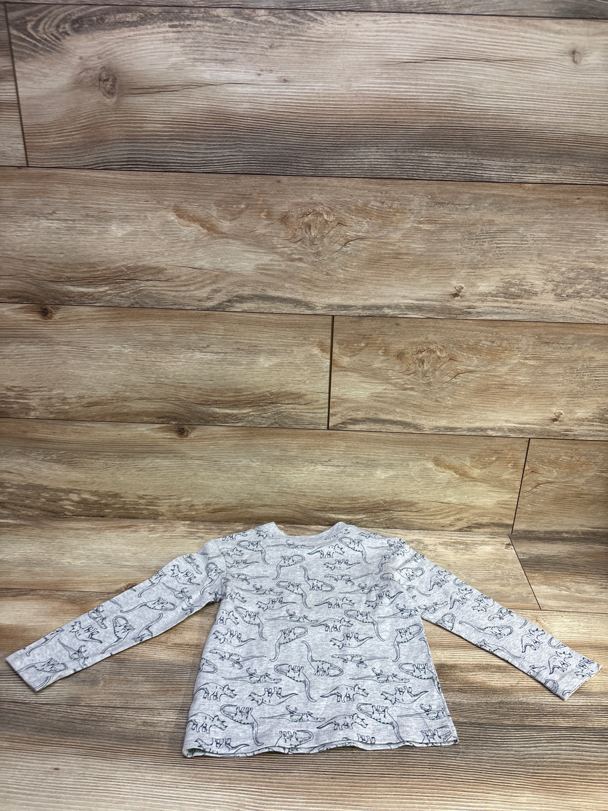 Little Me Long Sleeve Shirt Grey sz 3T