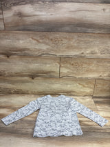Little Me Long Sleeve Shirt Grey sz 3T