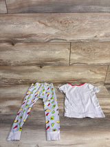 Old Navy 2pc Let's Taco 'bout It Pajama Set Grey sz 3T