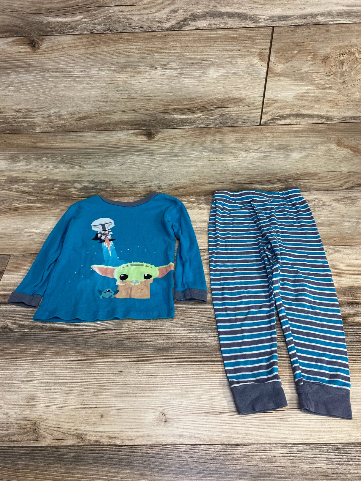 Star Wars 2pc Pajama Set Blue sz 5T