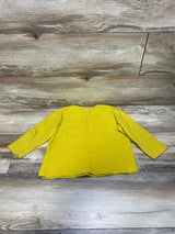 Zara Raglan Shirt Yellow sz 3-4T