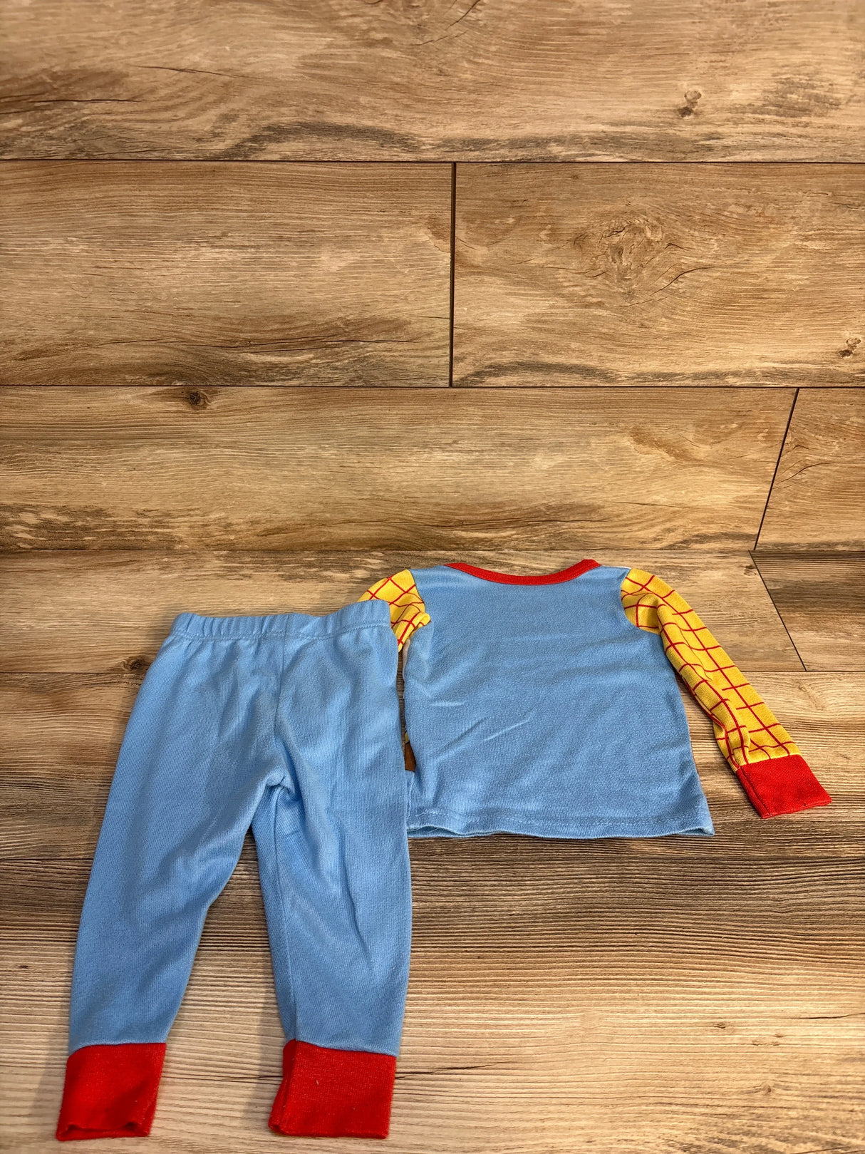 Disney Pixar 2pc Toy Story Woody Pajama Set Yellow sz 2T