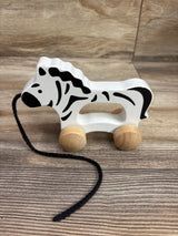 Hape Wooden Push & Pull Zebra