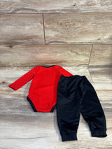 Nike 2pc Dri-Fit Bodysuit & Joggers Set Red sz 9m