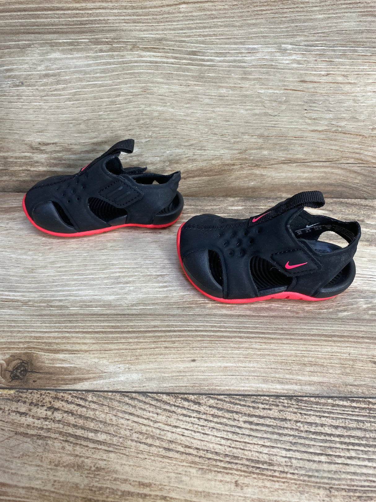 Nike Sunray Protect 2 Sandals Black sz 3c