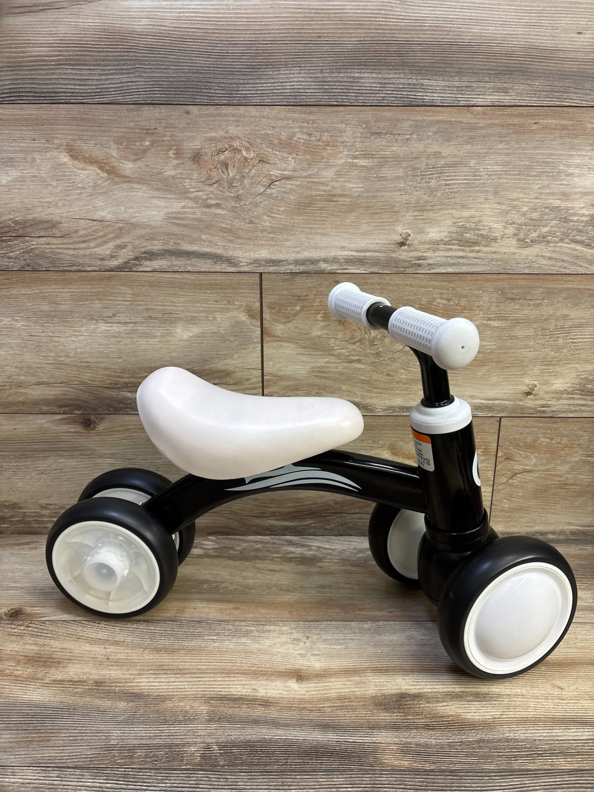 Gamefeiny Baby Balance Bike with Light-Up Wheels, Black