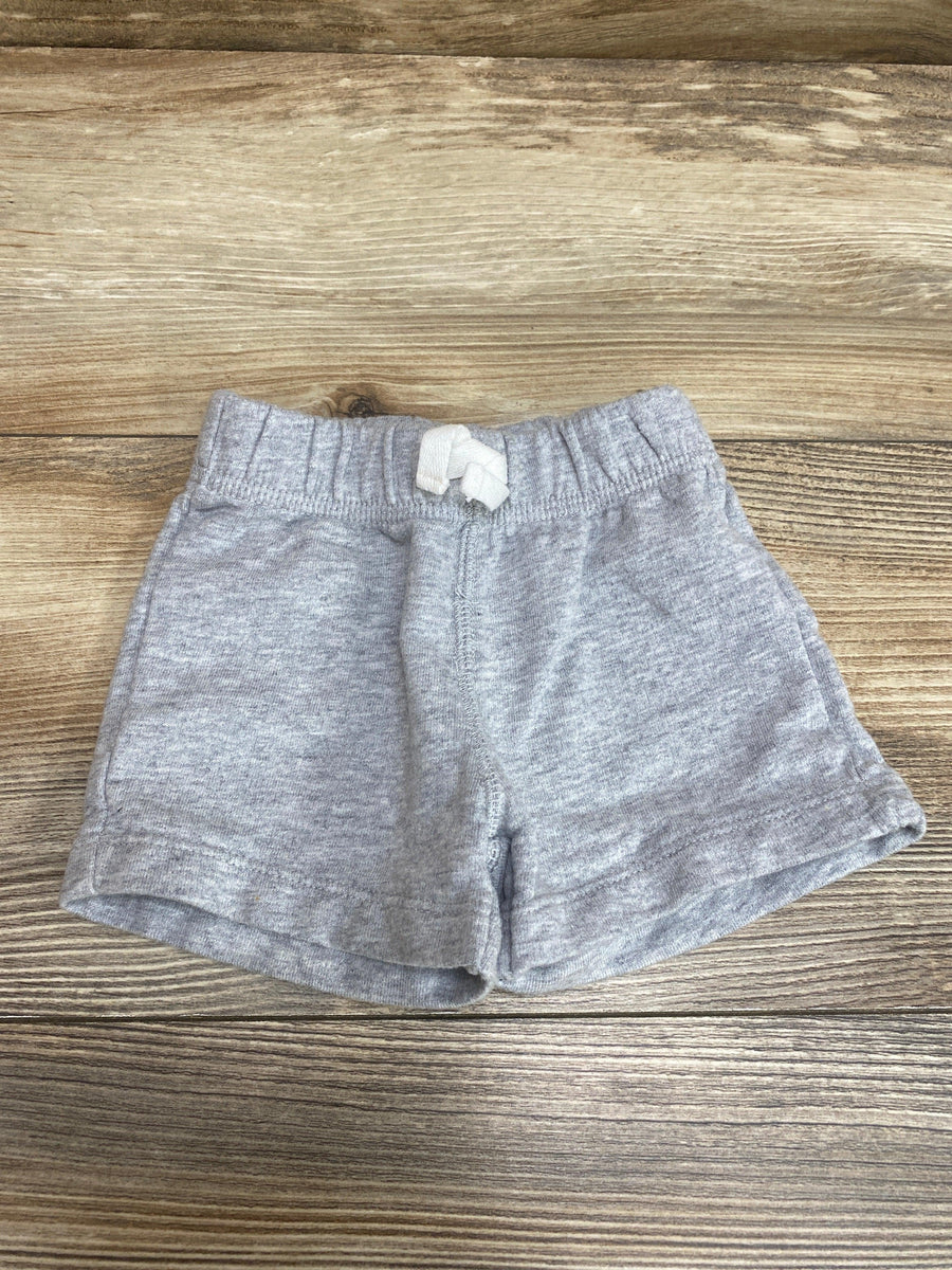 Carter's Grey Cotton Shorts sz 3m - Me 'n Mommy To Be