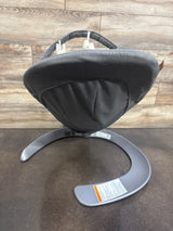 Nuna Leaf Grow Baby Swing with Toy Bar in Granite