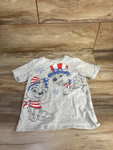 Carter's PAW Patrol Fourth Of July Shirt Grey sz 5T