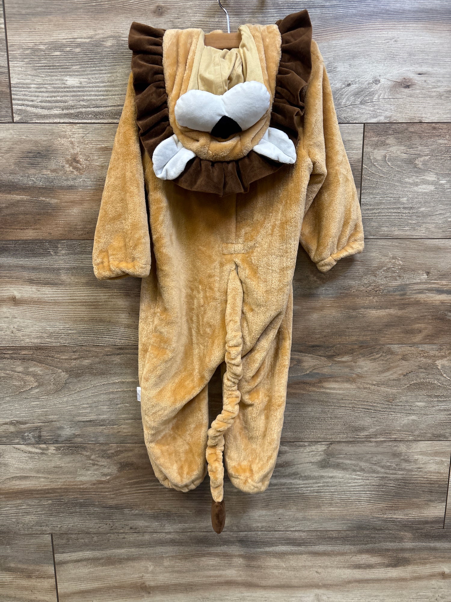 1pc Lion Costume Tan sz 2-4T