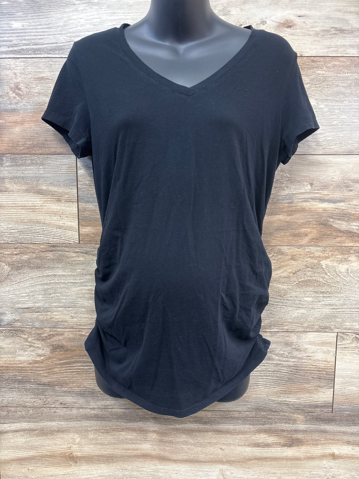 Old Navy Maternity Fitted Shirt Black sz Large