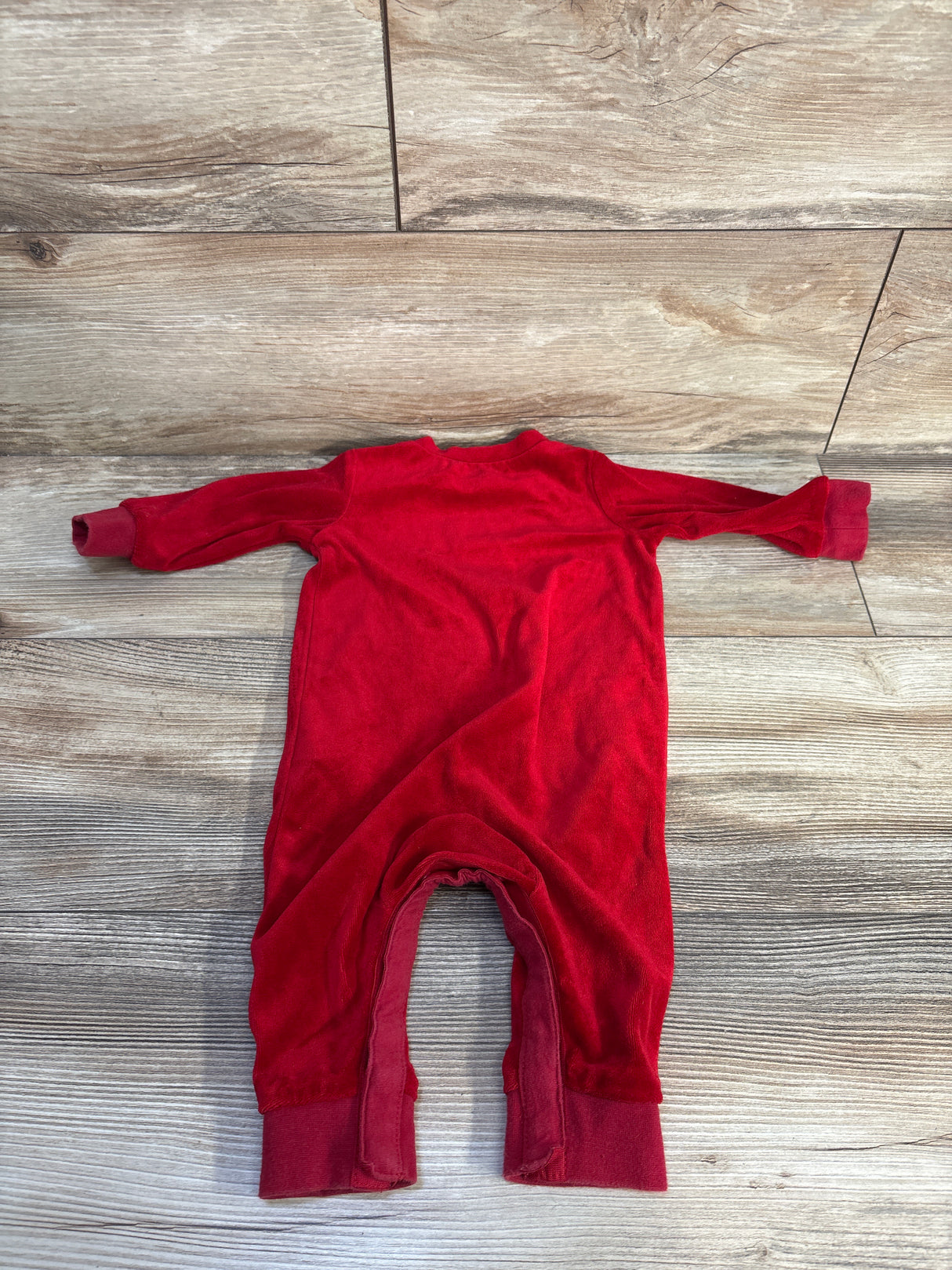 Jordan Velvet Coverall Red sz 6m