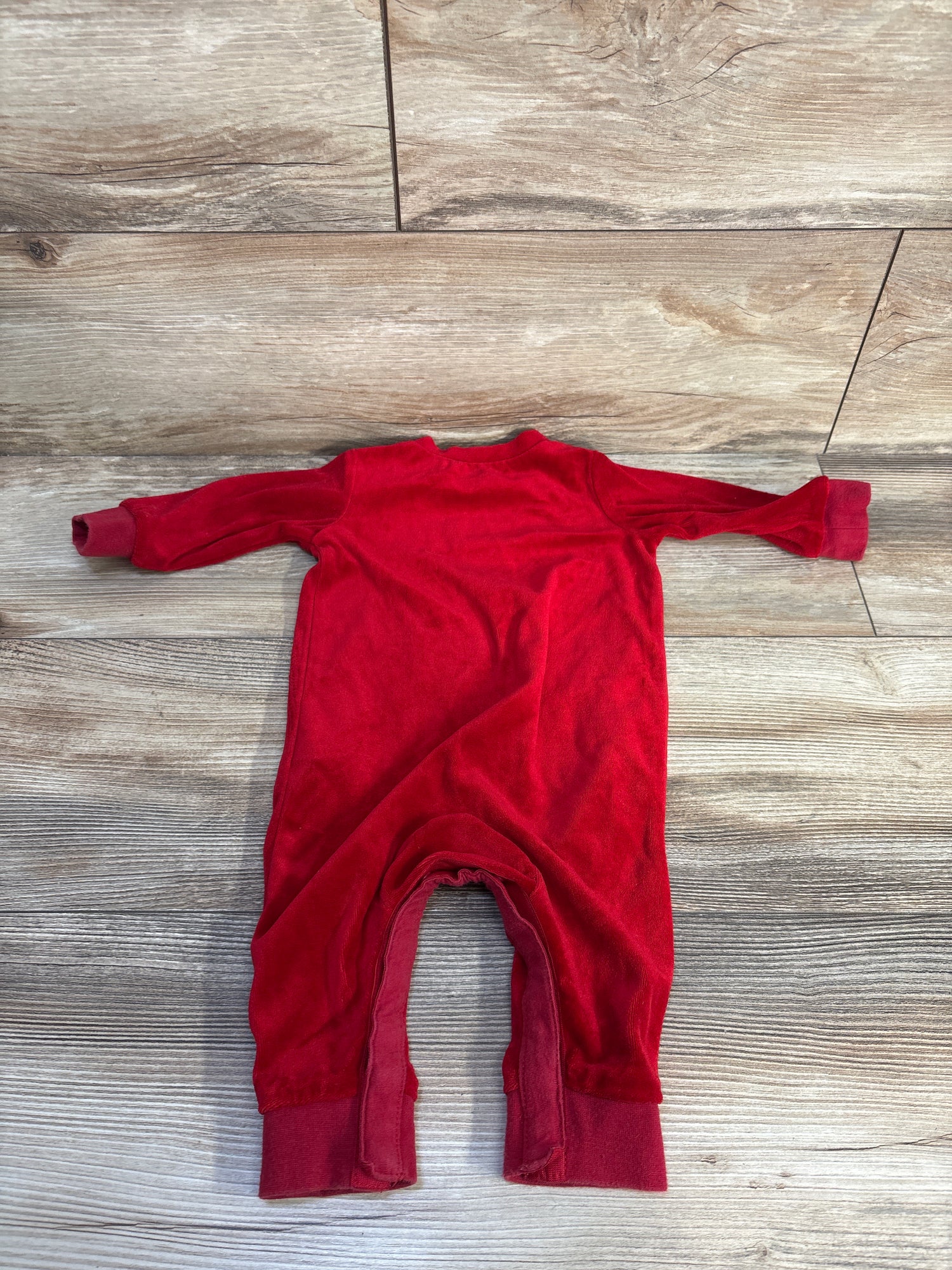 Jordan Velvet Coverall Red sz 6m