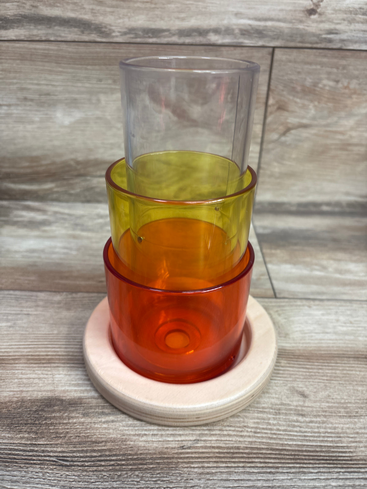 Lovevery Transparent Tube Tower 4pc