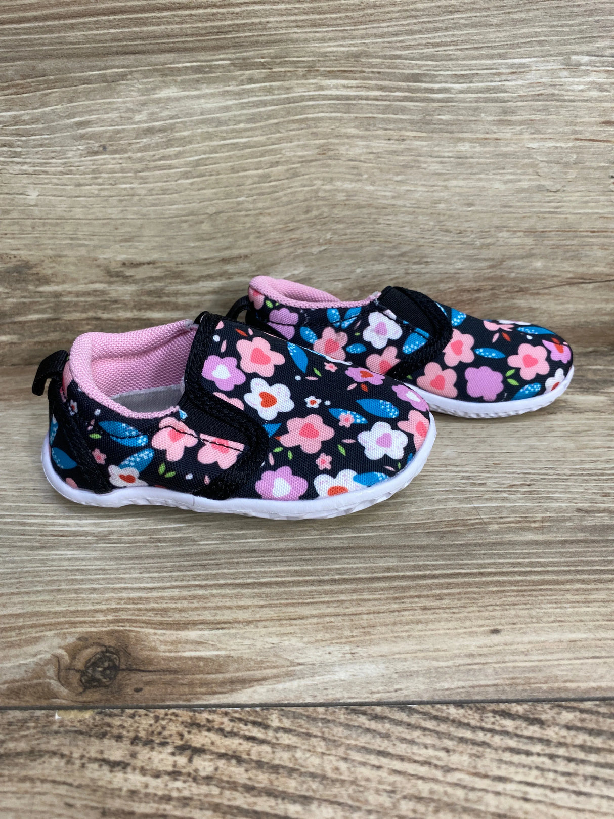 FEETCITY Slip On First Walking Shoes Flowers sz 6-12m - Me n Mommy To Be