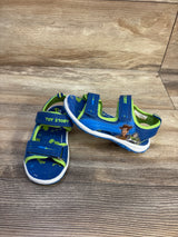 Disney Pixar Toy Story Double Strap Sandals Blue sz 9c